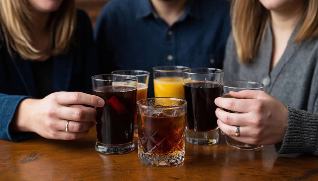 Bitter cocktails bar