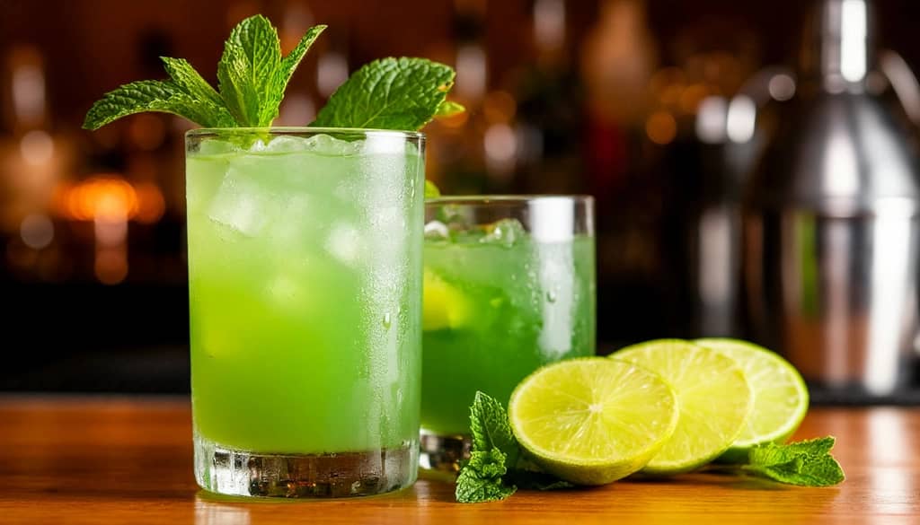 Minty Cocktails