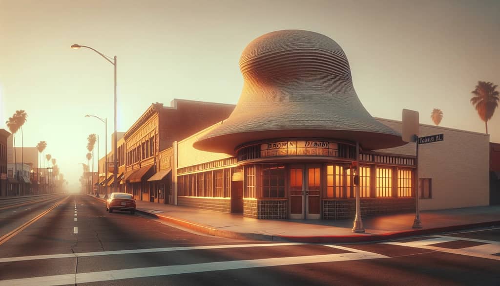 brown derby restaurant in los angeles historic