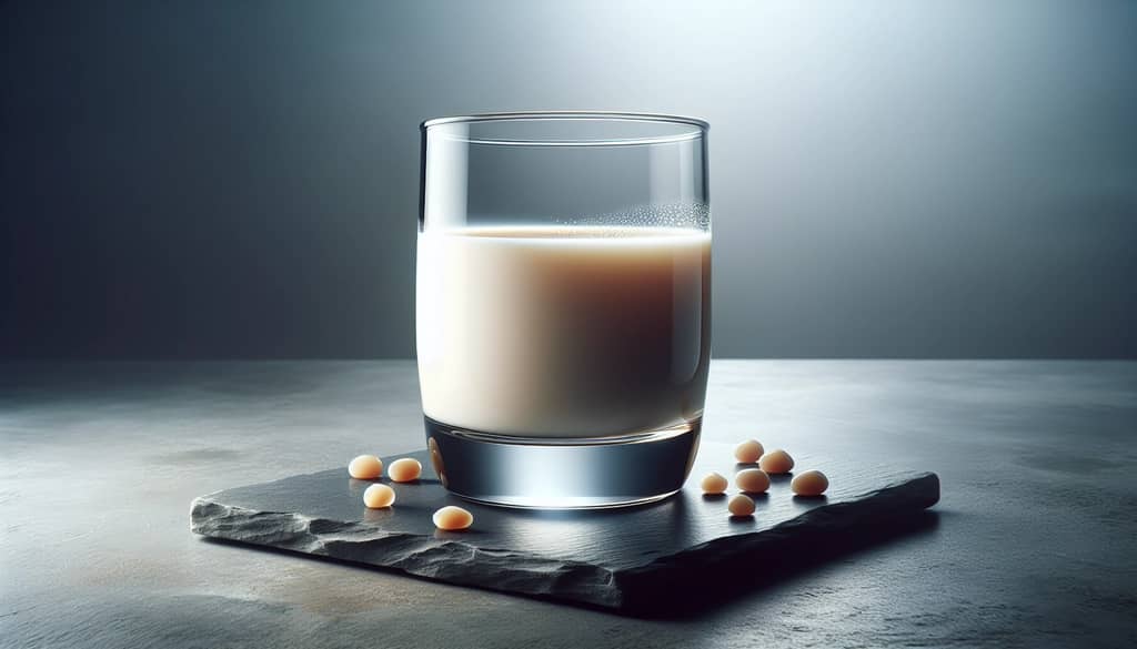 clarified milk punch with silky texture in a glass