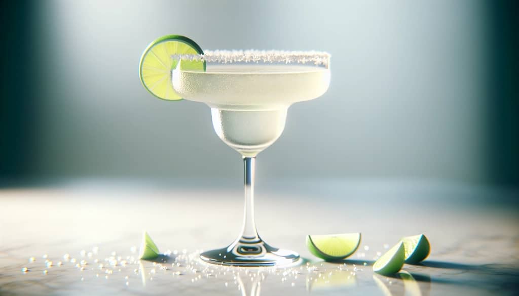 classic margarita with Cointreau orange liqueur