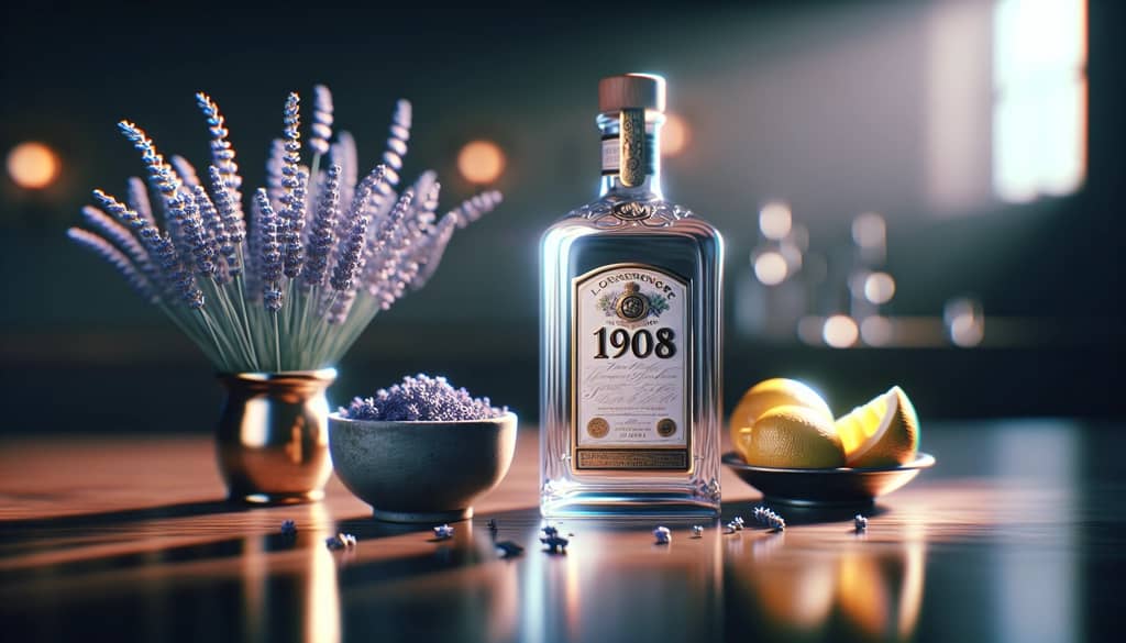 empress gin bottle with lavender and citrus