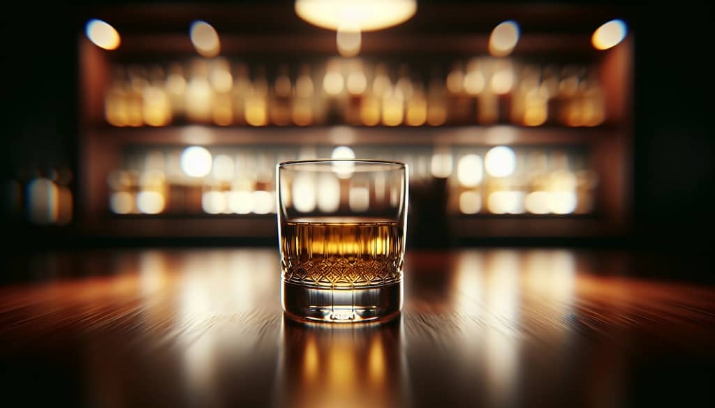 glencairn glass with golden spirit