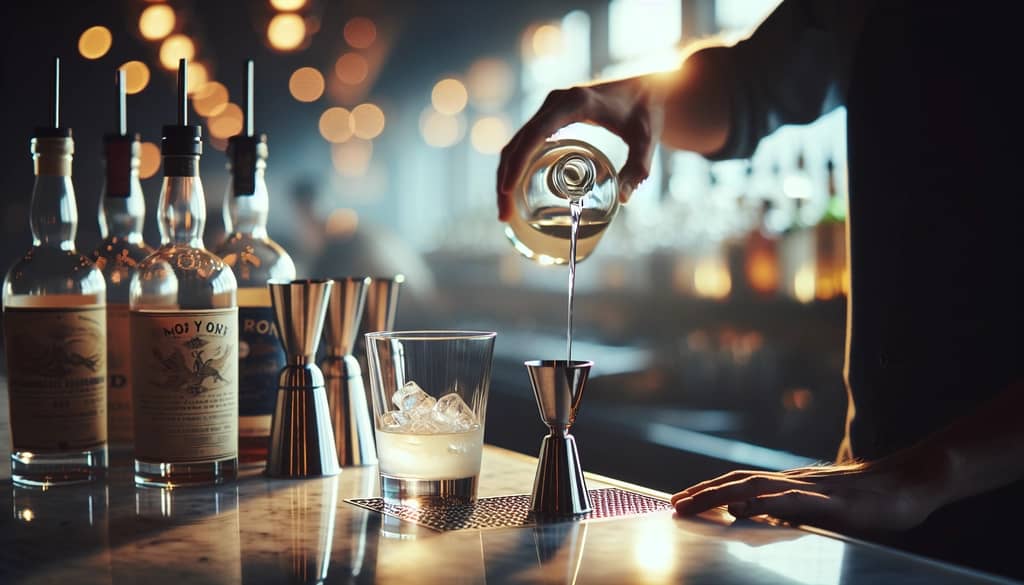 mixing cocktails with different base spirits