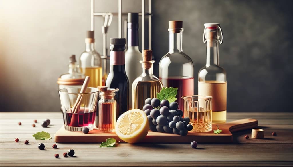 ingredients for non-alcoholic brandy mocktail