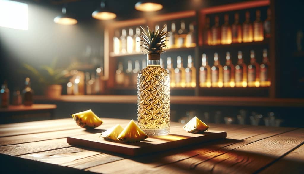 Barda Plantation Ananas Rom şişesi