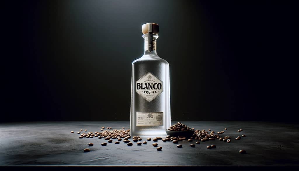 bottles of premium blanco tequila for espresso martini