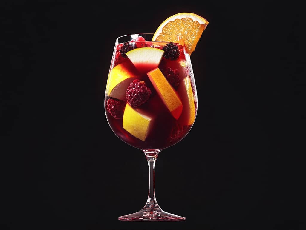 Delicious Red Sangria Cocktail