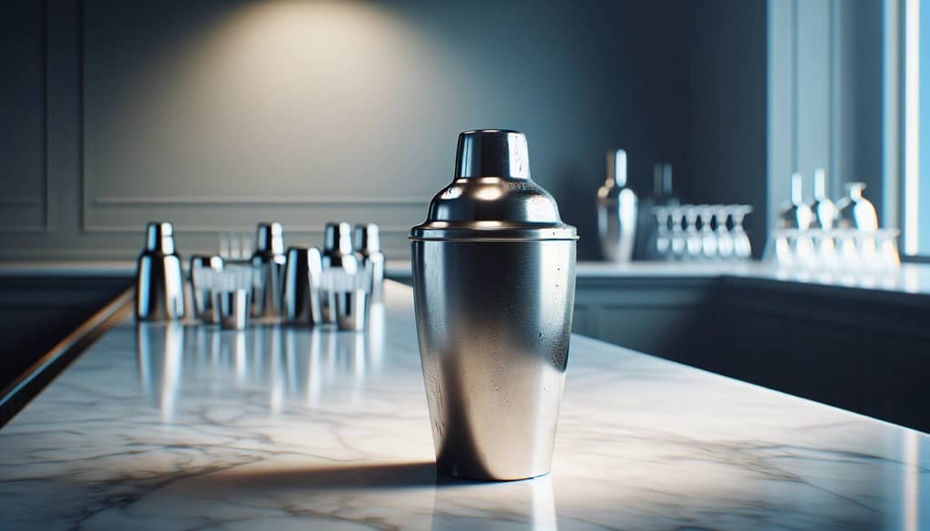shaker à cocktail coincé après agitation