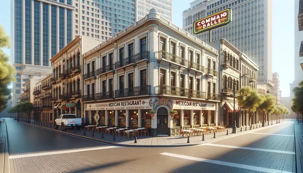 zewnętrze meksykańskiej restauracji Tommy'ego w San Francisco