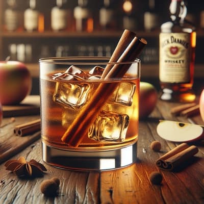 Mejora Cócteles con Sidra de Manzana y Whisky