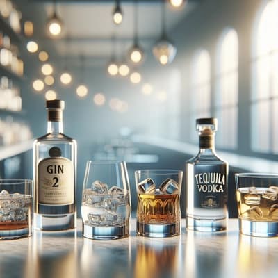 베이스 스피릿과 믹서 및 가니쉬 페어링하기