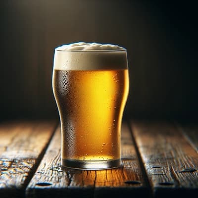 ¿Cuál es el tamaño estándar de un vaso de cerveza?