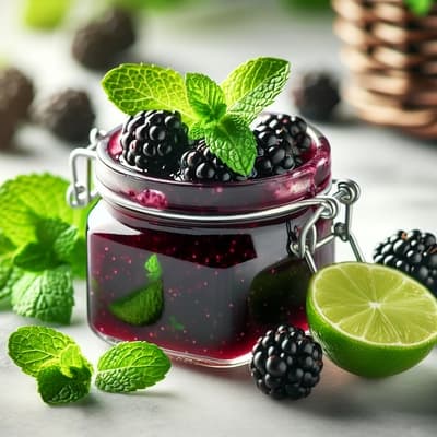 Recette de Confiture de Mojito à la Mûre