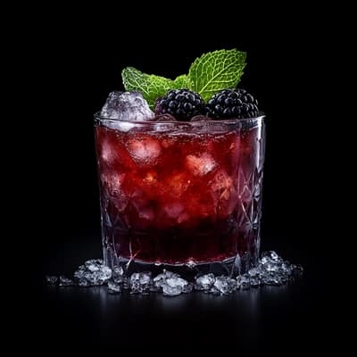 Blackberry Bourbon Smash