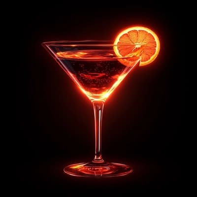 Blood Orange Martini