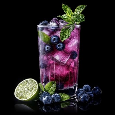 Blueberry Mojito