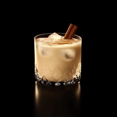 Bourbon Milk Punch