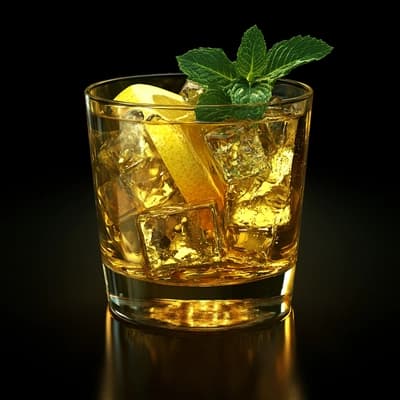 Bourbon Smash