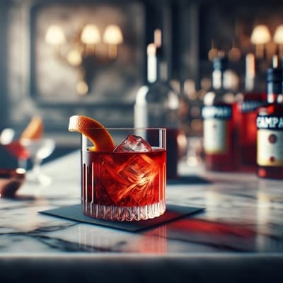 La mejor manera de servir cócteles con Campari