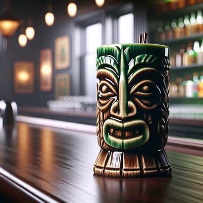¿Los Tazones Tiki Solo Están Hechos de Cerámica?