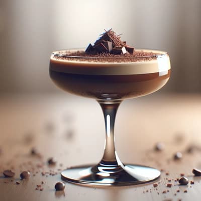 Làm Cocktail Cà Phê & Socola Trước Thời Gian