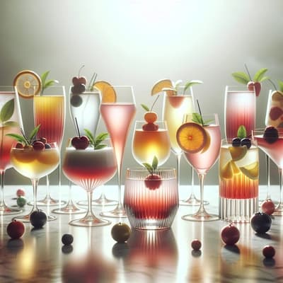 Cócteles de Cumpleaños Sin Alcohol