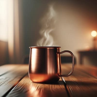 أكواب نحاسية للمشروبات الساخنة؟
