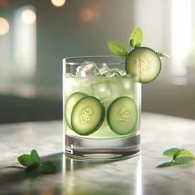 Pepino en Cócteles Sin Alcohol
