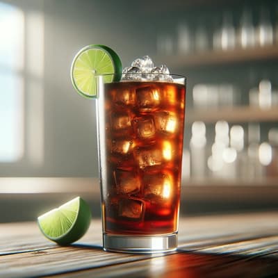 Recetas de cócteles con Ginger Ale y Ron Oscuro