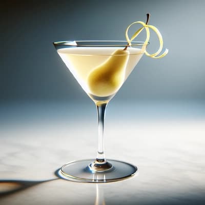 Elderflower Pear Martini