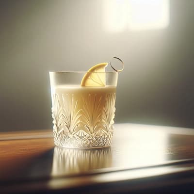 ¿Qué es un English Milk Punch?