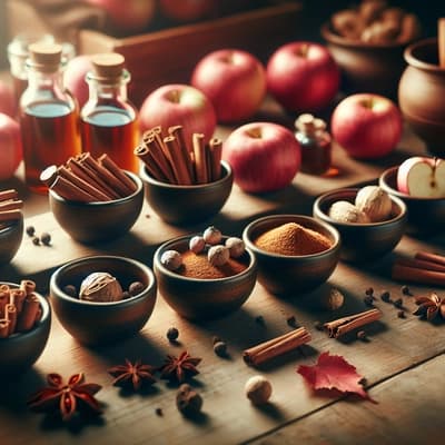 Ingredientes comunes en cócteles de otoño