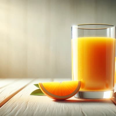 Boissons sans alcool à l'orange