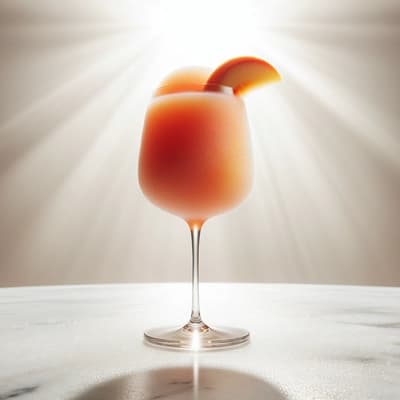 Frozen Bellini: Recept na zmražený broskvový Bellini