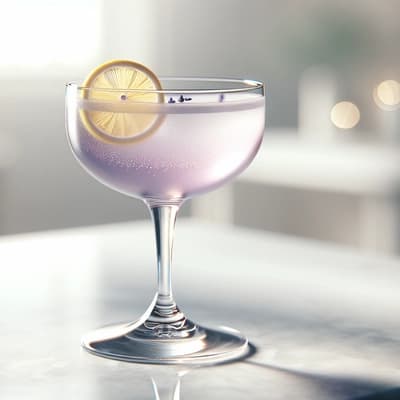 Recette de cocktail au gin et sirop de lavande