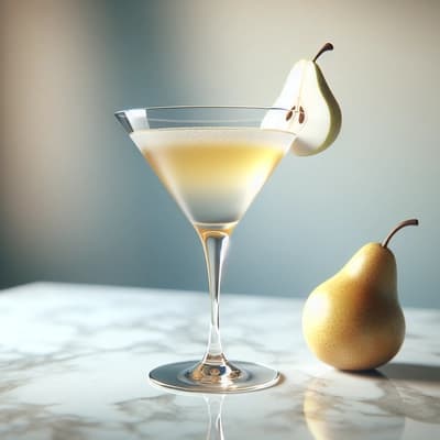 Recette de Martini Poire Gingembre