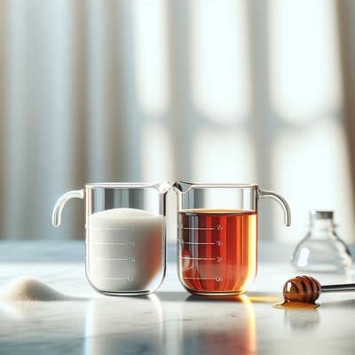 Ist Honigsirup gesünder als Zuckersirup?