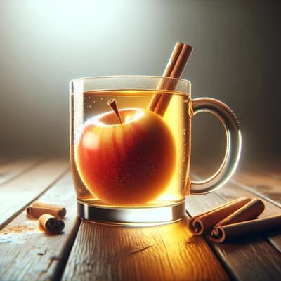 Jugo de Manzana en Cócteles Calientes