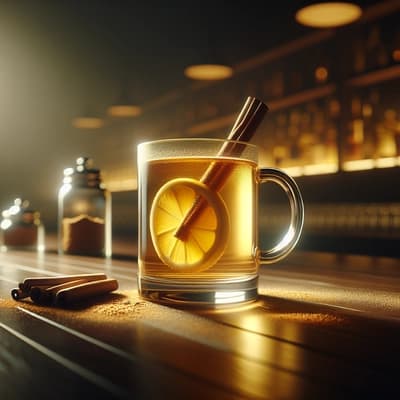 Hot Toddy with Honey, Lemon & Apple Cider Vinegar