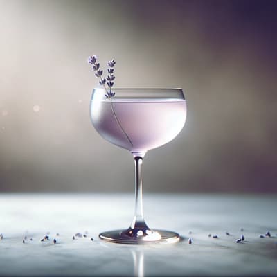 Cóctel de Lavanda y Ginebra