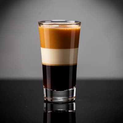 ¿Cómo debo servir un trago B52?