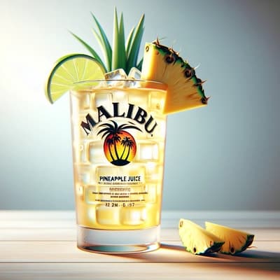 Variaciones de Ron Malibu y Jugo de Piña