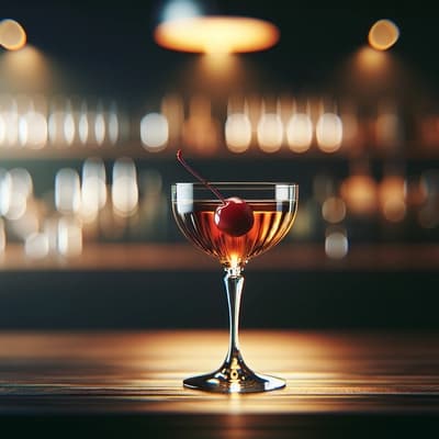 Cócteles con cerezas marrasquino