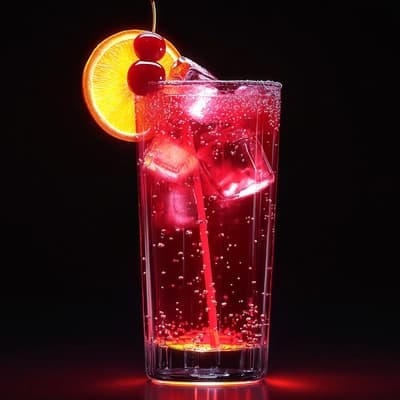 Non Alcoholic Shirley Temple