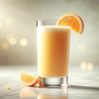 Bebidas Sin Alcohol Con Jugo De Naranja