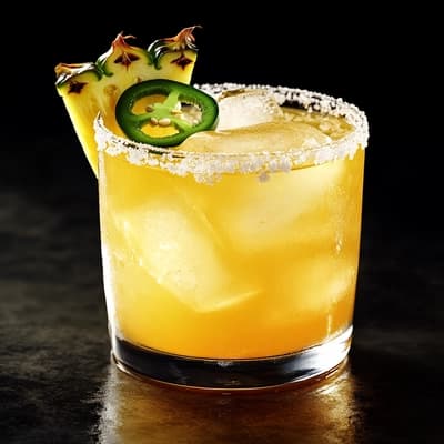 Pineapple Jalapeno Margarita
