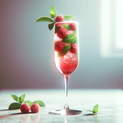 Raspberry Mojito Royale Recipe