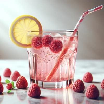 ¿Es el jarabe de frambuesa apto para bebidas sin alcohol?