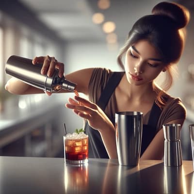 Technique du versement & expérience de dégustation
